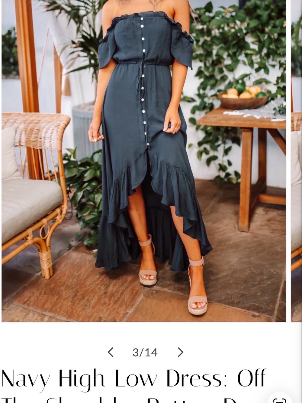 Magnolia Boutique Navy Dress
